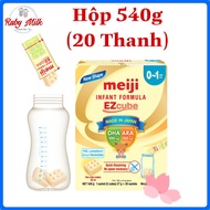 [Date 5.2026] Sữa Meiji Thanh Nhập Khẩu Số 0 hộp 20 Thanh (540g) Cho bé 0 - 12 tháng