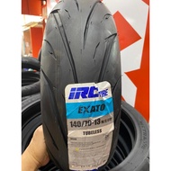 IRC 140/70-13 EXATO NMAX NEW NMAX TURBO NMAX OLD FREE TUBELESS VALVE TYRE VALVE