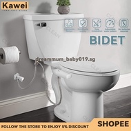 KwToilet Bidet Spray Toilet Seat Ultra-slim Dual Nozzle Intelligent Toilet Cover Adjustable Water Pressure Sprayer Pt d311