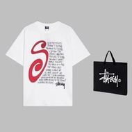 Stussy 2023新款大S印花文化衫短袖T恤 S-XXL
