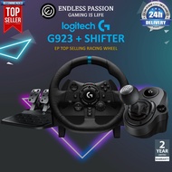 Logitech G923 Racing Wheel + Shifter Bundle