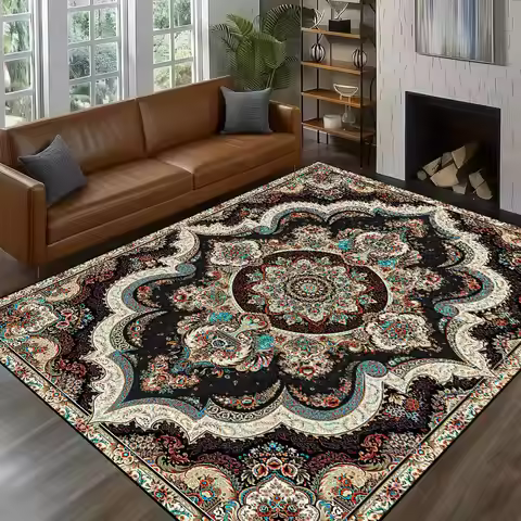 Luxury Persian Carpet Bohemian National Style Living Room Carpet Home Decoration Bedroom Floor Mat H