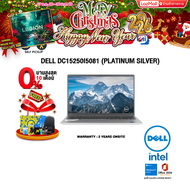 [ผ่อน 0% 10 ด.]DELL DC15250I5081 (PLATINUM SILVER) /i5-1334U/ประกัน 2 Years Onsite