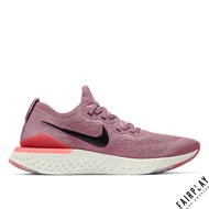 Nike W Epic React Flyknit 2 Pink Women's Shoes Low-Top Lightweight Woven Sneakers Jogging BQ8927-500