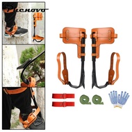 [Phenovo] Tree Climbing Spike with Gloves Outdoor Straps Tree Spikes for Climbing Tree