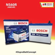 BOSCH NS60RS NS60 Car Battery MF 46B24RS for Wira, Saga BLM/FLX, Toyota Corolla, Honda Civic