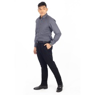 【IDEXER】Seluar Kerja/Seluar Panjang Chino Lelaki, Anti Kedut, Rayon Lembut, Anjal, Slim Fit, Saiz 30