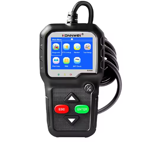 KONNWEI KW680 OBD2 Scanner Check Engine Light Auto Diagnostic Tools Multi-Language OBD 2 Code Reader