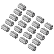 Wire Thread Inserts, M12x1.75 5D 30mm Length, 304 Stainless Steel Wire Screw Sleeve Insert Helical T