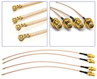 Pack of 4 RF U.FL(IPEX/IPX) Mini PCI to SMA Female Pigtail Antenna Wi-Fi Coaxial RG-178 Low Loss Cab