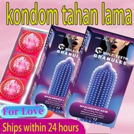 Condom kondom  tahan lama kondom getah berduri Wolf tooth Large particles condom 12pcs 安全套 避孕套