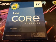 Intel i7 13700kf  box cpu not 13600k 13600kf 13700k 13900k 13900kf 14600k 14600kf 14700k 14700kf 149