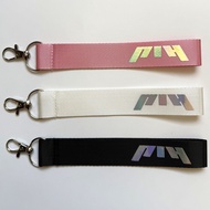 Gentle Hiding Years Own Homemade P1Harmony Laser Phone Strap Name Strip Keychain Mobile Phone Pendan