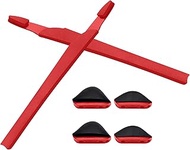 Premium Replacement Earsocks Nosepads Rubber Kit for Oakley Crosslink Pro Sweep Sunglass