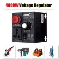 Variable Voltage Regulator Step Down Voltage Converter Transformer Motor Speed Fan Control Controller RA 220V AC 4000W GOIH