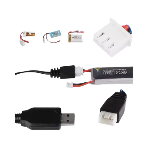 3.7V/7.4V/11.1V Battery Adapter 1000mAh/500mAh Universal USB Charger XH-3P/XH4P/PH2.0/SM-3Pin Power 