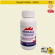 Dergall Hobby / Ectoparasite Terminator / Flea, Mite, Tick Control for Pet - 100ml