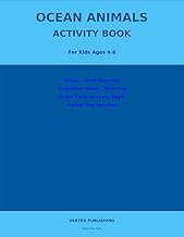Ocean Animals Activity Book for Kids Ages 4-8: Fun Mazes, Word Searches, Scrambled Words, Matching a