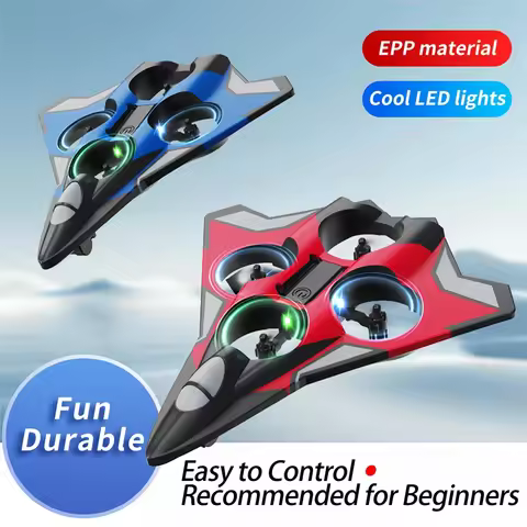 2026 UAV Remote Control Aircraft Gravity Induction Stunt Foam Light Rechargeable Durable Fall Resist