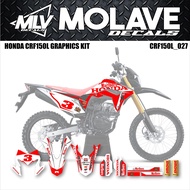 Honda CRF150L Decals Set | CRF 150L | CRF150L_027