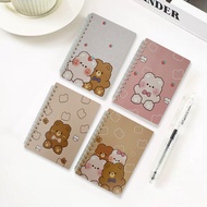 Spiral/coiled Cute Bear design A5 notebook-49pages+1 blank page