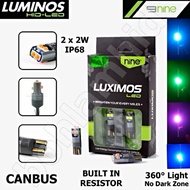 ORIGINAL T10 3030 SB Luximos LED Lamp Canbus ResistorLuminos BrightEXTREME