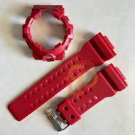 Strap and Bezel Matte Red Replacement for G Shock GA-700/GA-710 / GA700 GA710