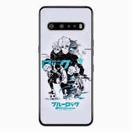 LG V60 V50 V50s V40 G8X Velvet ThinQ Blue Lock FLB0279 Case