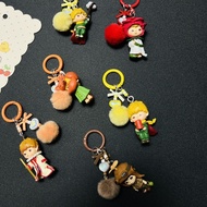 [Hot-selling New Products] Creative Colorful Ball I31 Chinese style Keychain Pendant Cute Cartoon Pe