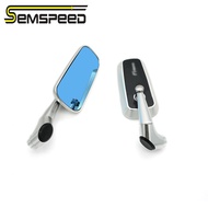 กระจกมองหลังมองหลังรถจักรยานยนต์ CNC ปรับได้สำหรับ Honda GROM/MSX CBR300R CB300R CB400 CB650R CBR500