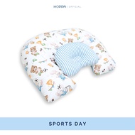 HOPPA หมอนรองให้นม ใบใหญ่ รุ่นExtra pillow ผ้าcotton 100% มีหมอนเสริมรองคอเด็ก Nursing Pillow สินค้า