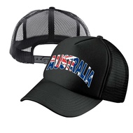 Trucker Hat Mesh Hat Cap Distro TULiSAN AUSTRALIA Aussie Ausie Bondi SOUVENIR souvenirs plain embroi