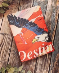 如鷹展翅 Eagle's Wings 聖經書套 筆記本套 手繪插畫 書套