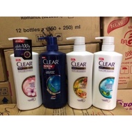Dầu gội Clear Men - Clear Bạc Hà Thái Lan mẫu mới 450ml/480ml