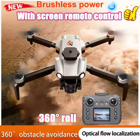 2025 Upgrade New Drone with Screen 8K Professional 8K HD Camera 5G WIFI FPV Video UAV Aerial Photogr