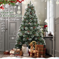 Christmas Tree decoration for home Snowflake Pine Needle Christmas Tree full set 8FT 7FT 6FT 5FT 4FT