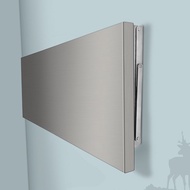 Kitchen Wall-Mounted 304 Stainless Steel Folding Table Punch-Free Dining Table Rack