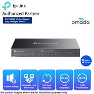 TP-Link Omada ES210GMP 10-Port Gigabit Easy Managed Switch with 8-Port PoE+