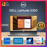 Dell Latitude 5350 2in1 Laptop (i7-1365U/32GB/512GB/13.3 TouchScreen FHD /Iris Xe/W11 Pro/1.35kg /ba