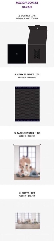 Merch box 1 BTS