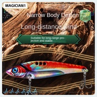 MAGICIAN 1Pcs Hard Squid Bait, Metal 5g 15g  Fishing Lure, Universal Lifelike Wobblers  Eyes Artific