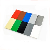 DIY Building Blocks 2x4 Figure Bricks Ceramic Tile 87079 Creative Size MOC Bricks Smooth Flat Tiles 