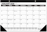 GuassLee Desk Calendar 2025-2026, 19-Month Academic Calendar, Sep. 2025 to Mar. 2027, 17x11.5 Inch S
