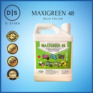 Maxigreen 48 16-16-16+2 Mgo+TE 4Liter👉Foliar Fertilizer👉 Baja Larut Dedaun