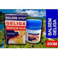 Original Balsem Cap Lang Balsem Otot GeligaEagle Brand 20g