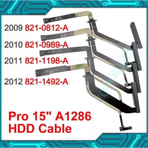 A1286 HDD Hard Drive Cable For Macbook Pro 15" Hdd Cable 821-0989-A 821-0812-A 821-1198-A 821-1492-A