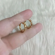 (0125) 10k Gold clip earrings