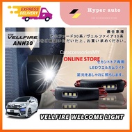 Toyota Alphard Vellfire 2015 Welcome Light Led Foot Lamp  ANH30 AGH30 AH30 accessories