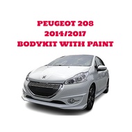 Peugeot 208 2014/2017 Bodykit with Metallic Colour