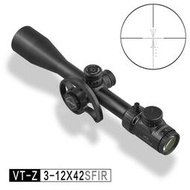 武SHOW DISCOVERY 發現者 VT-Z 3-12X42 SFIR 狙擊鏡 ( 真品瞄準鏡抗震倍鏡氮氣快瞄內紅點